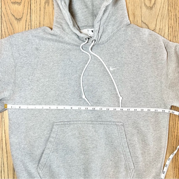 NIKE Men’s Logo Embroidered Cotton Blend Jersey Pullover Hoodie Size Medium - Picture 8 of 10